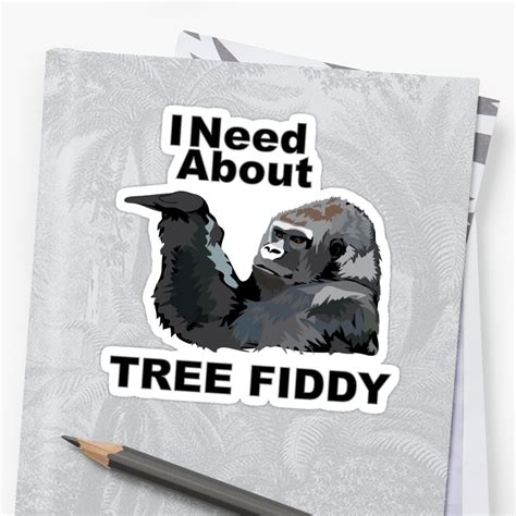 Fiddy stickers - Unique I Need About Three Fiddy stickers featuring millions of original designs created and sold by independent artists. Decorate your laptops, water bottles, notebooks and windows. White or transparent. 4 sizes available. 